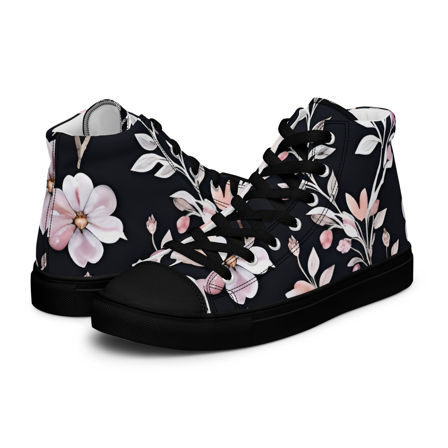 Women’s high top canvas shoes