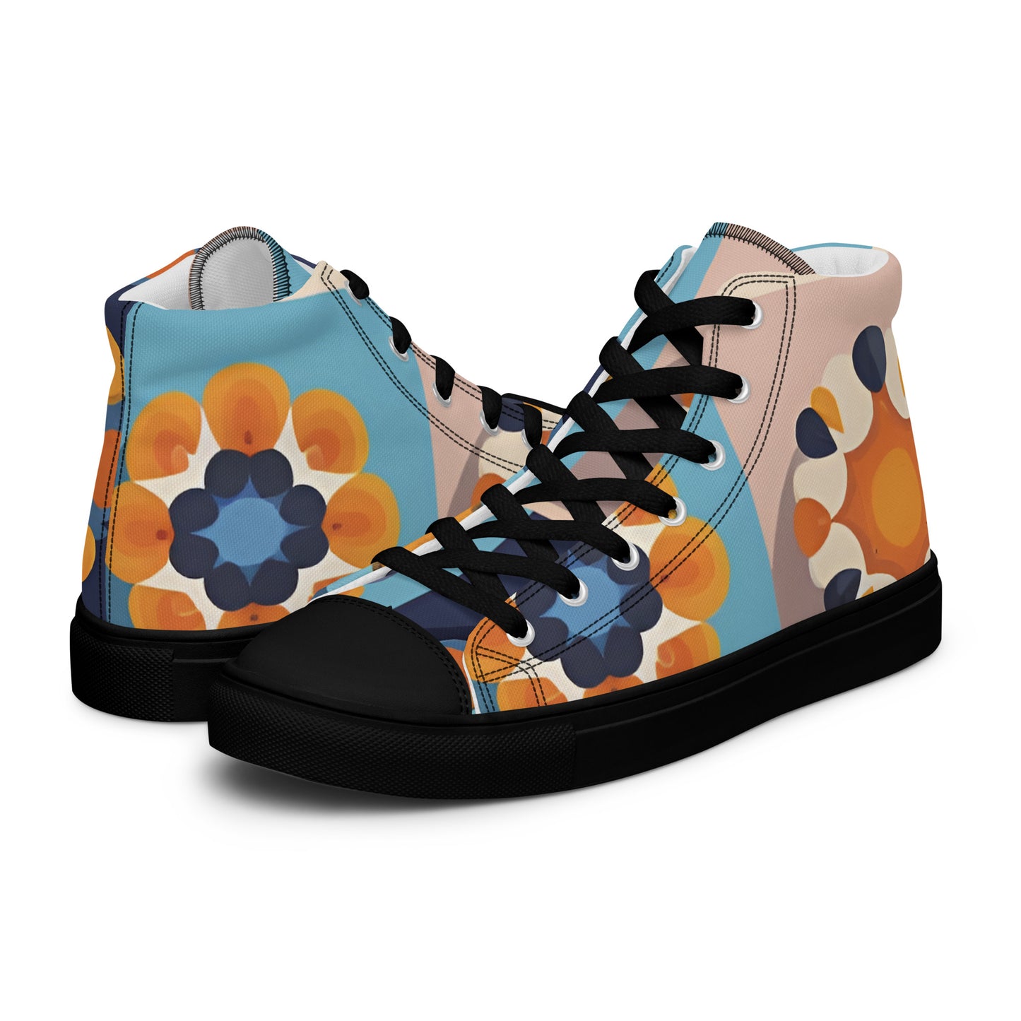 Women’s high top canvas shoes