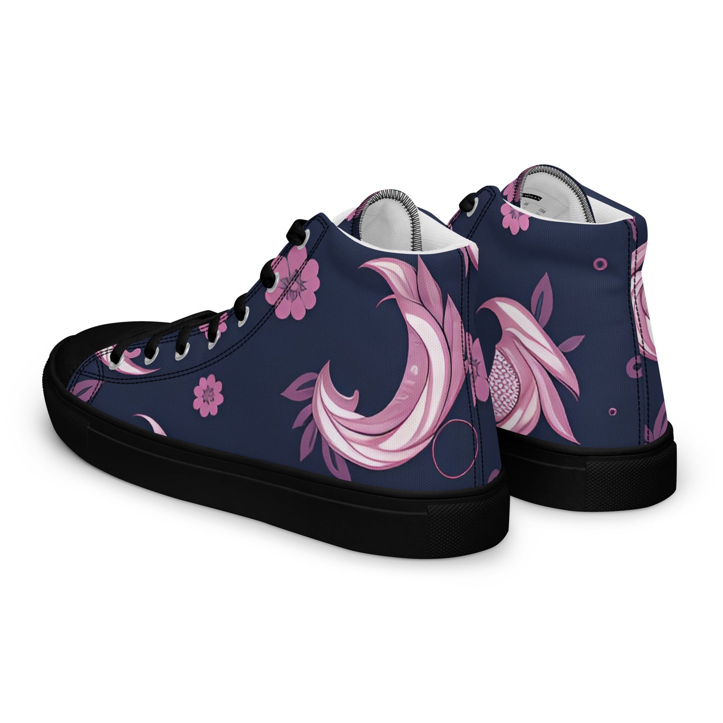 Women’s high top canvas shoes