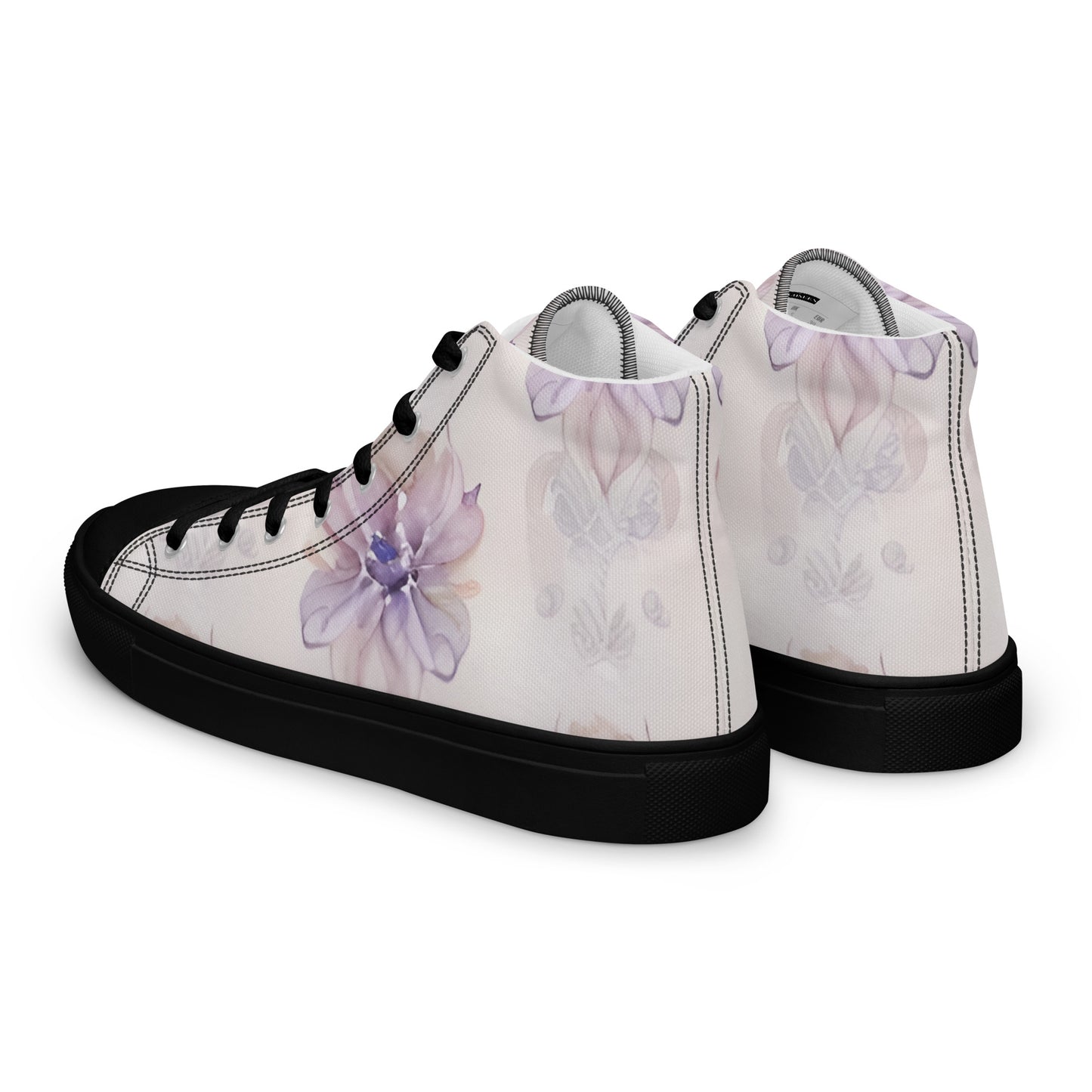 Women’s high top canvas shoes