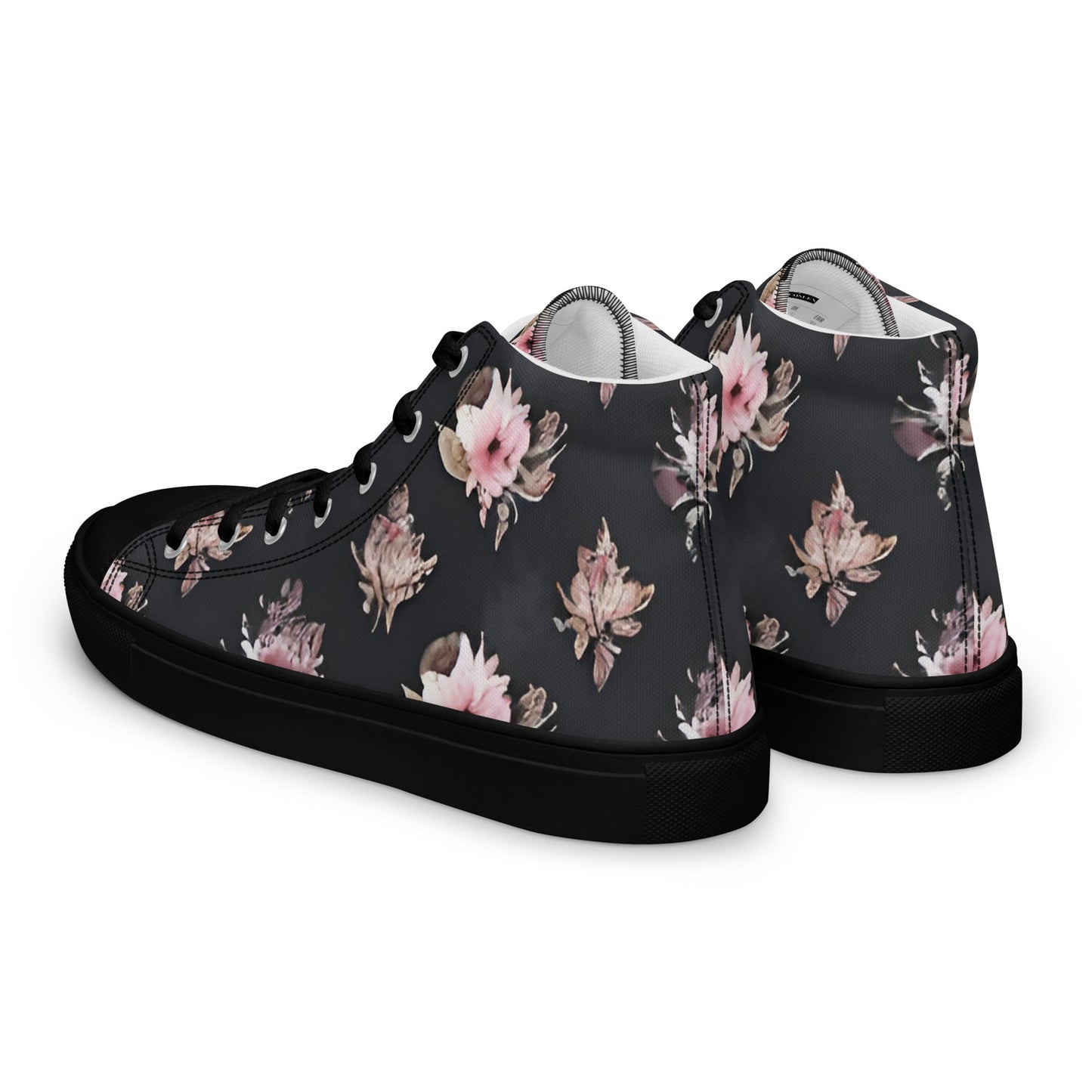 Women’s high top canvas shoes