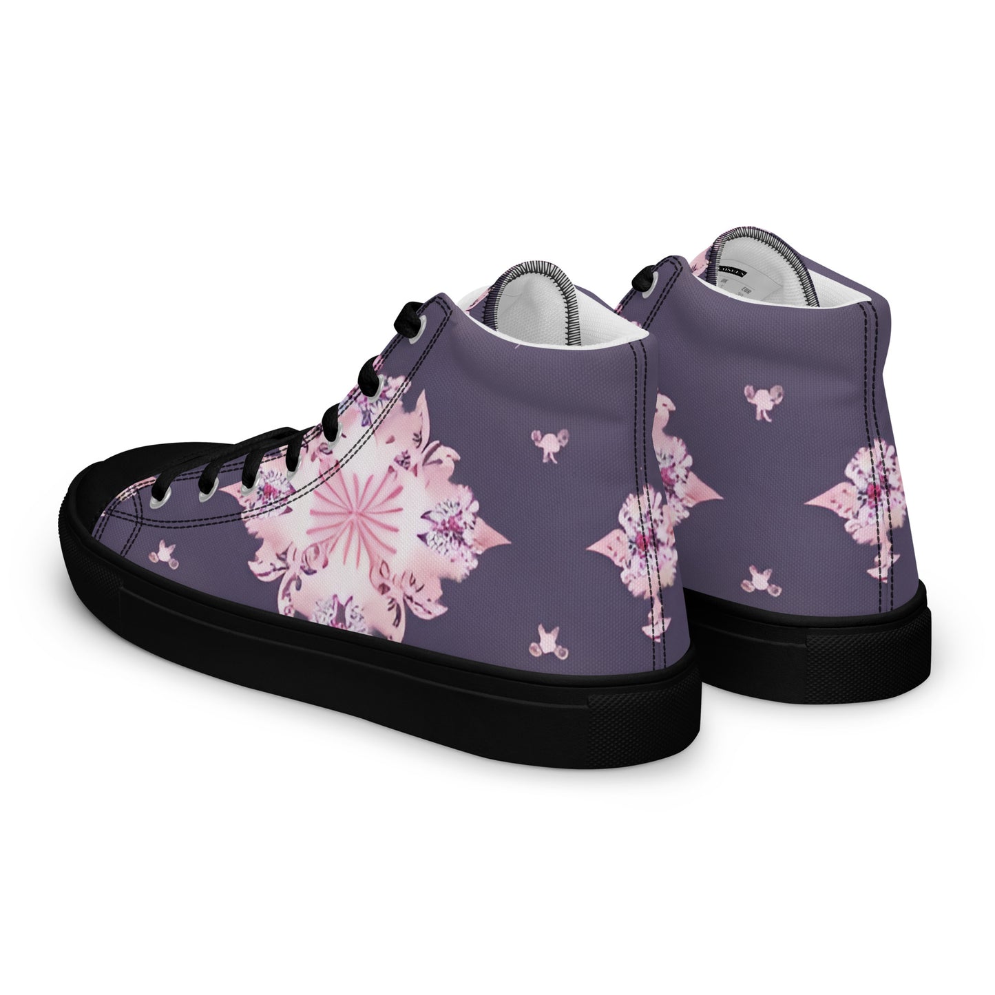 Women’s high top canvas shoes