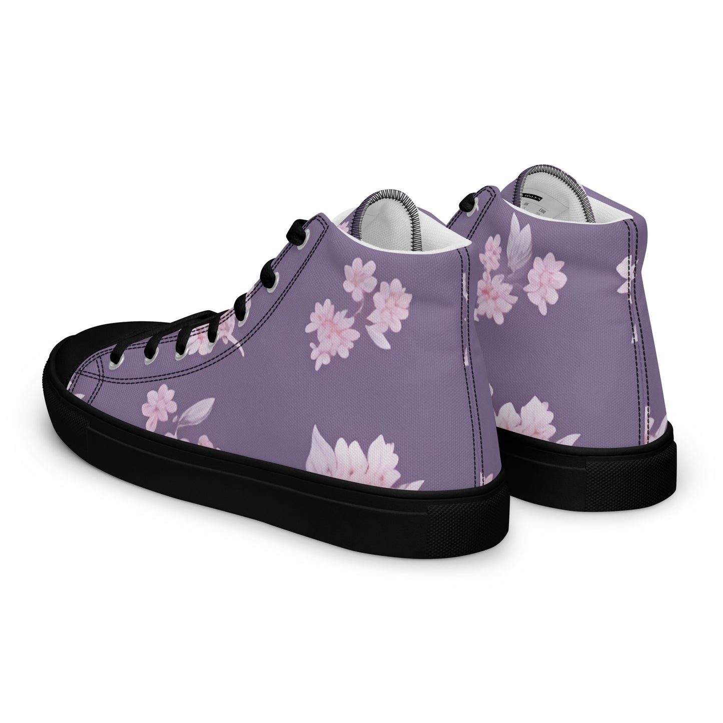 Women’s high top canvas shoes