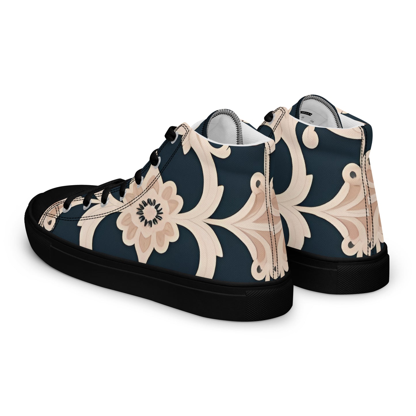 Women’s high top canvas shoes