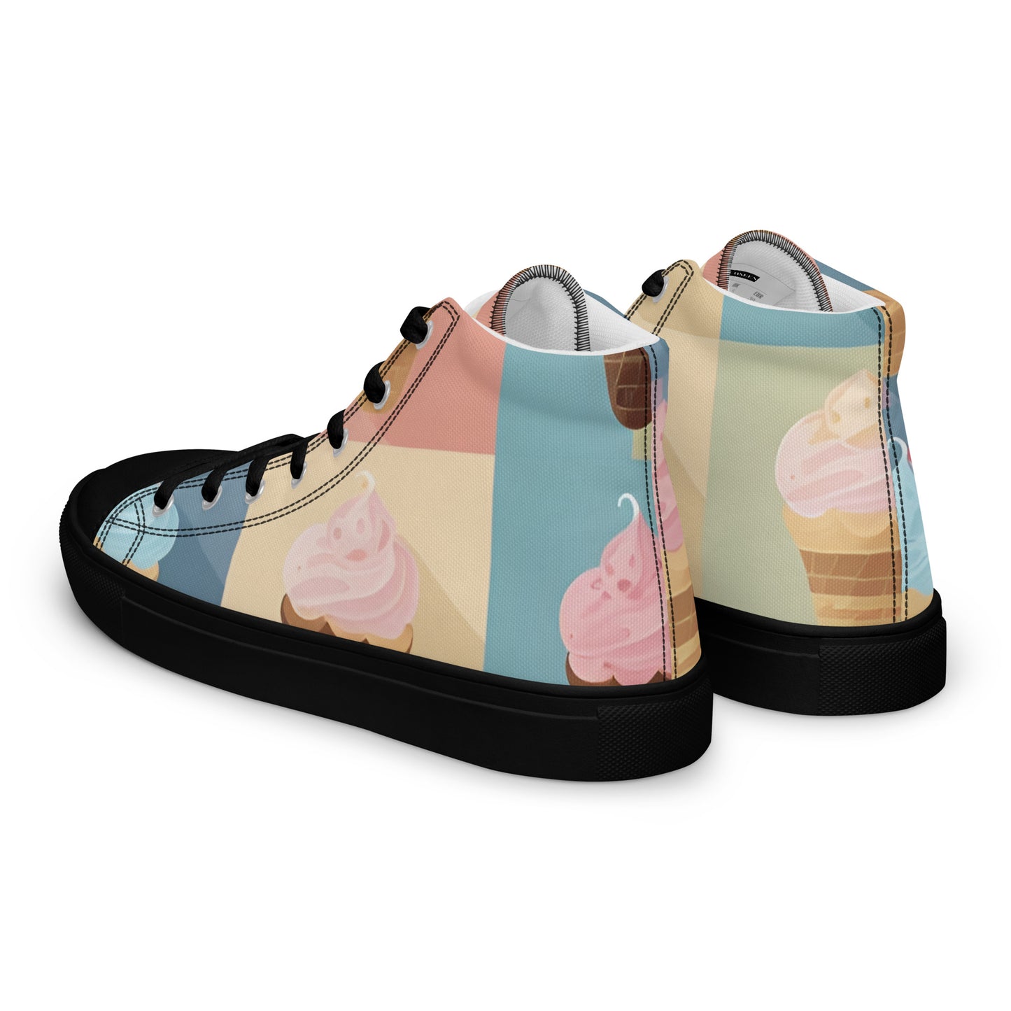 Women’s high top canvas shoes