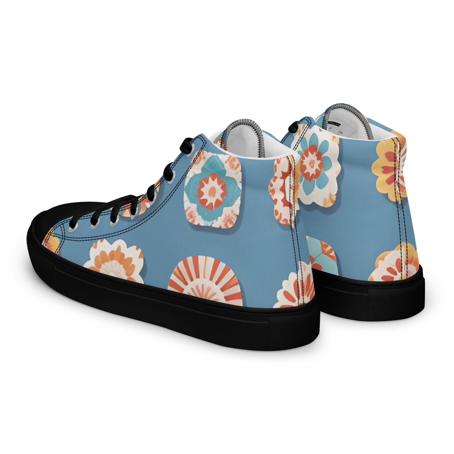 Women’s high top canvas shoes