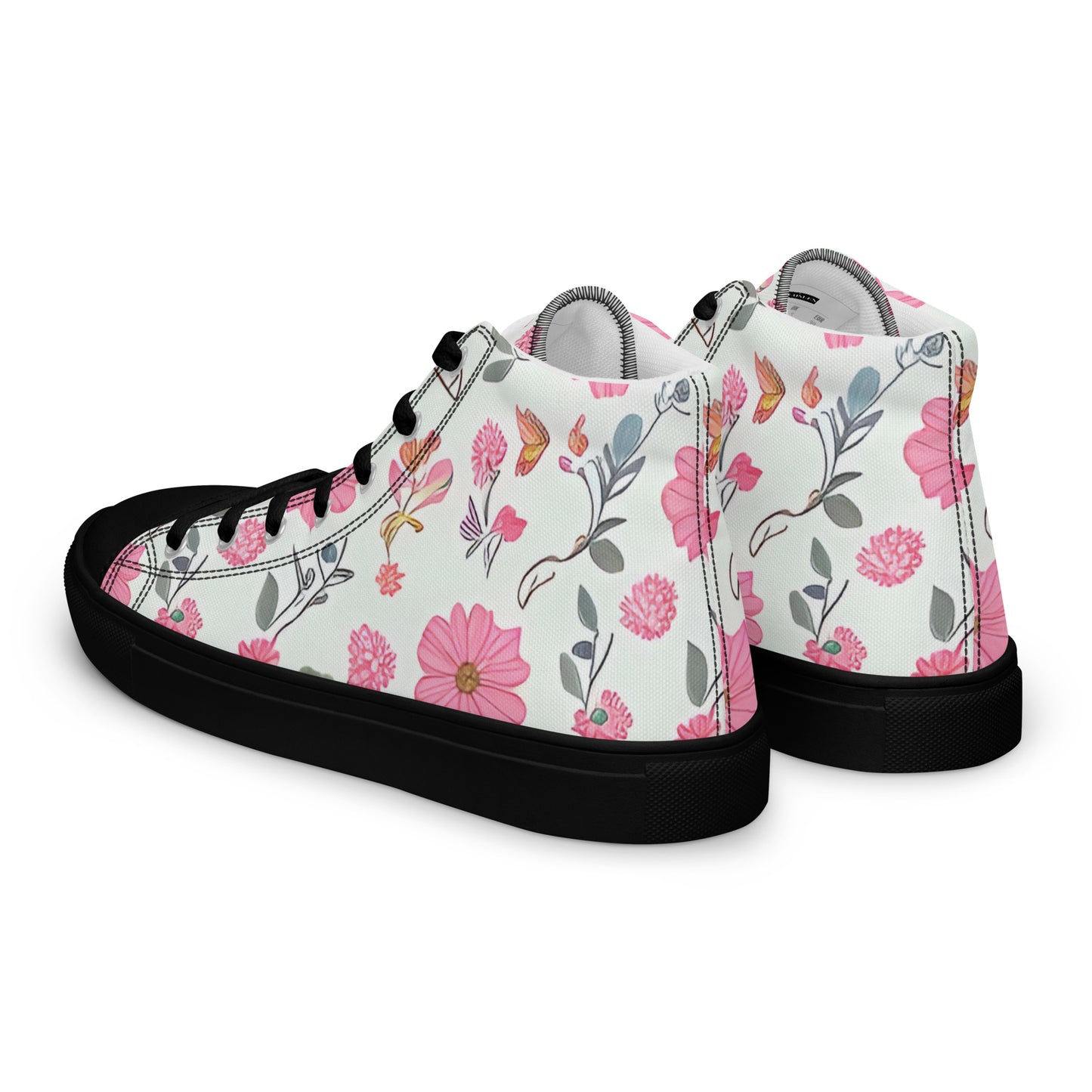 Women’s high top canvas shoes