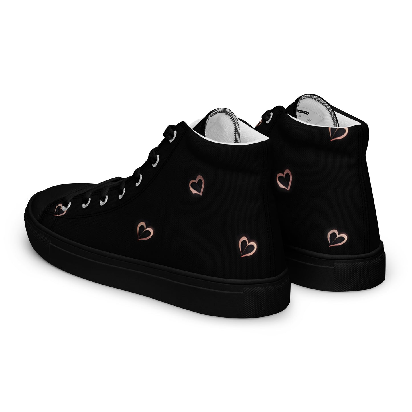 Women’s high top canvas shoes