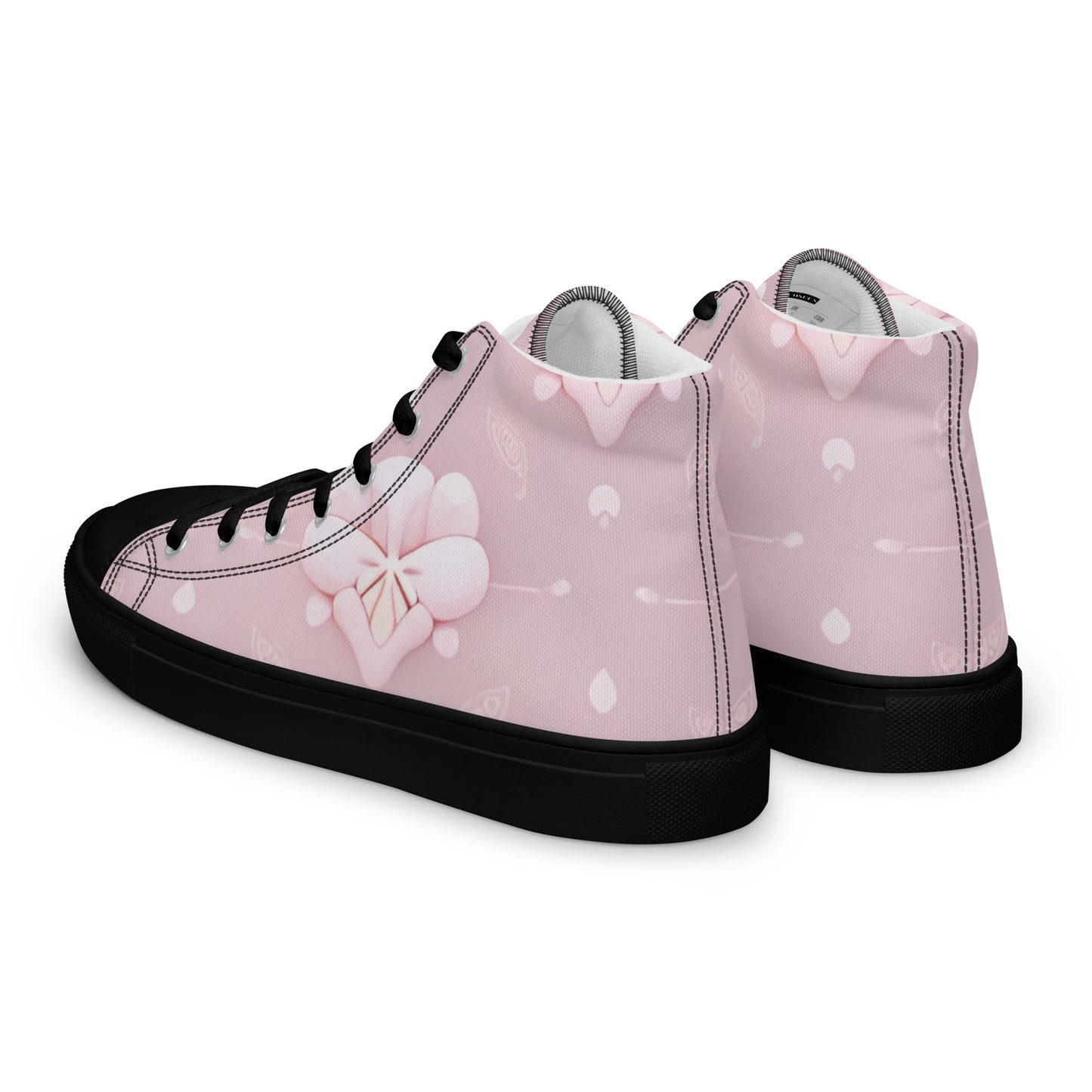 Women’s high top canvas shoes