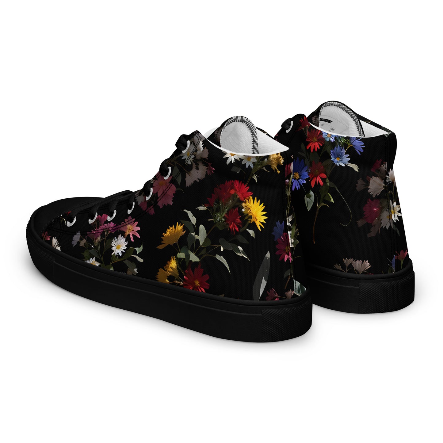 Women’s high top canvas shoes