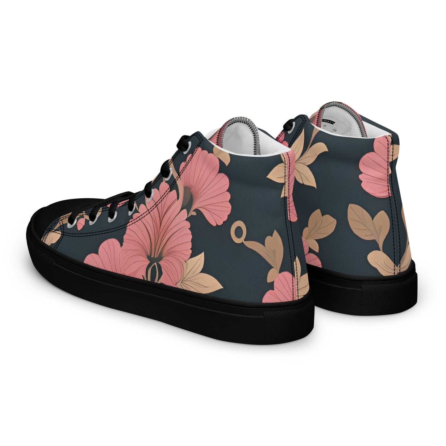 Women’s high top canvas shoes