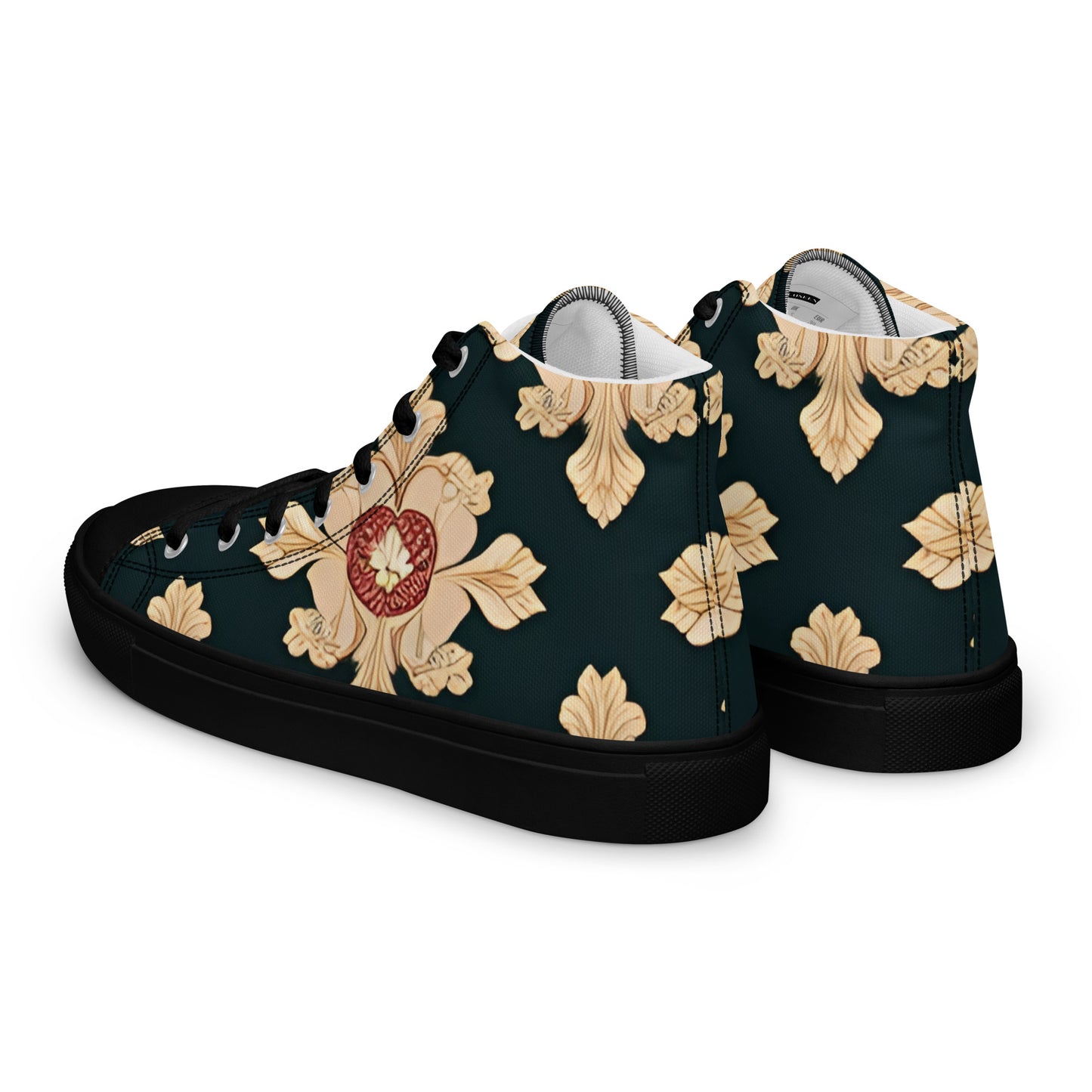 Women’s high top canvas shoes