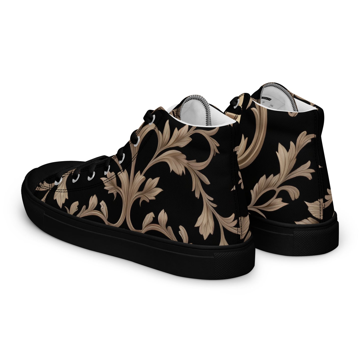 Women’s high top canvas shoes