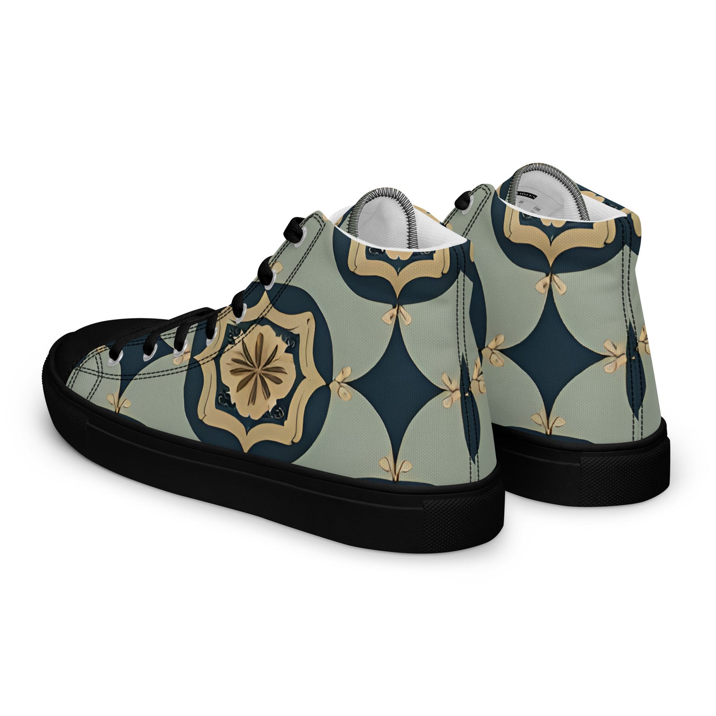 Women’s high top canvas shoes