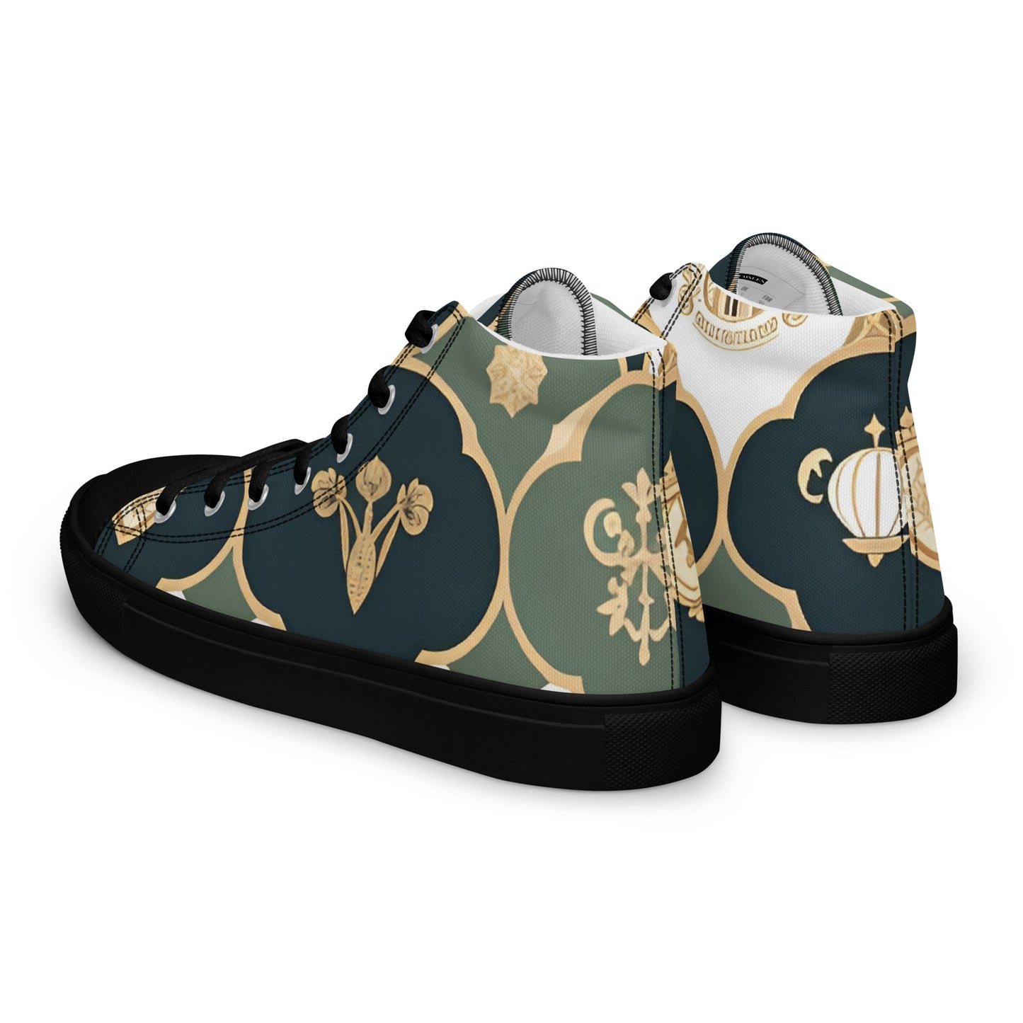 Women’s high top canvas shoes