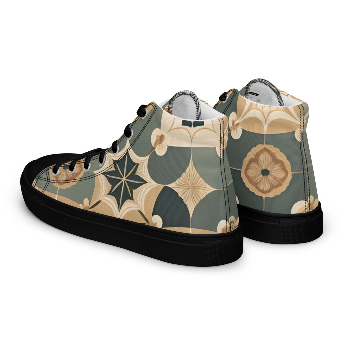 Women’s high top canvas shoes