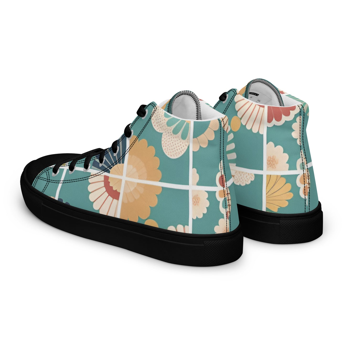 Women’s high top canvas shoes