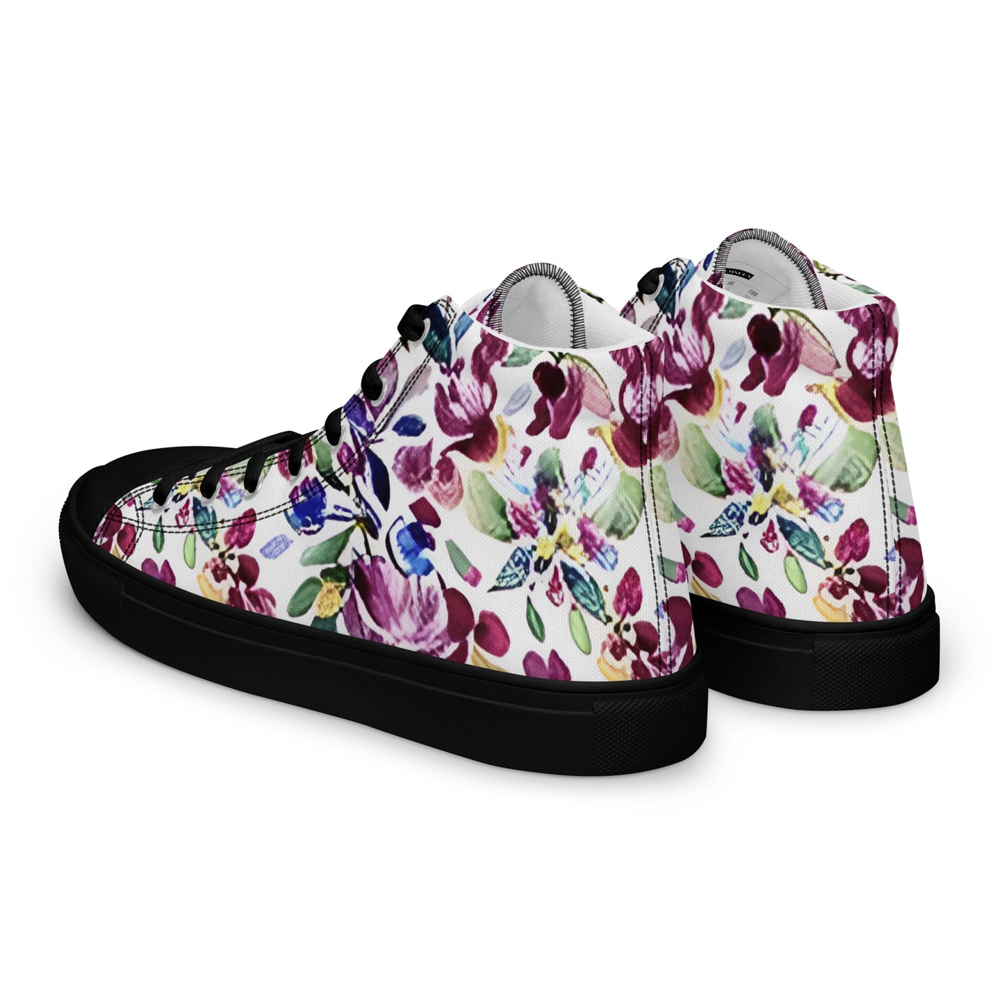 Women’s high top canvas shoes