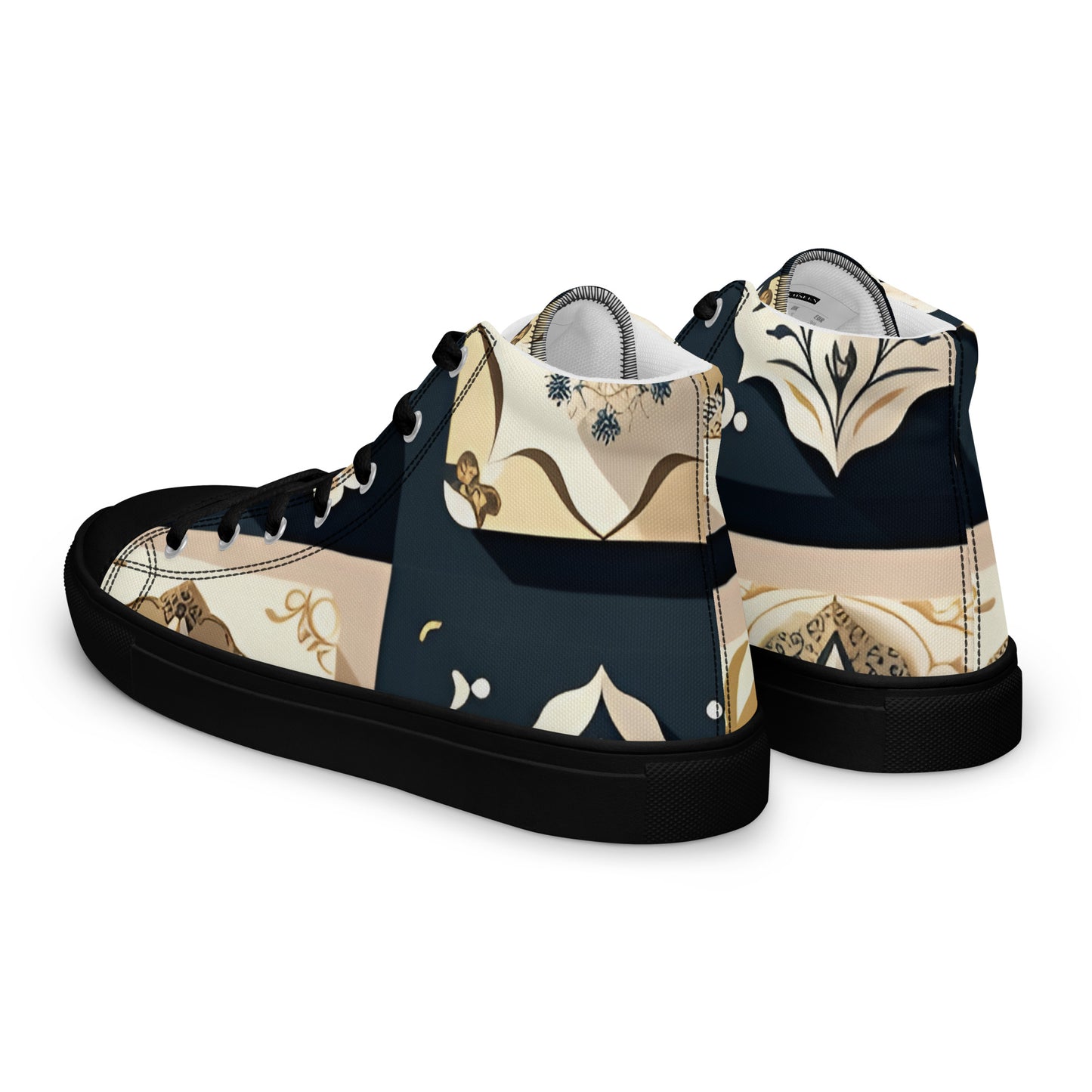 Women’s high top canvas shoes