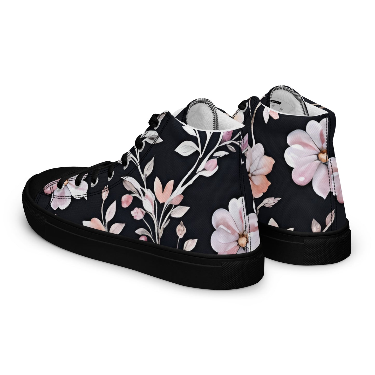 Women’s high top canvas shoes