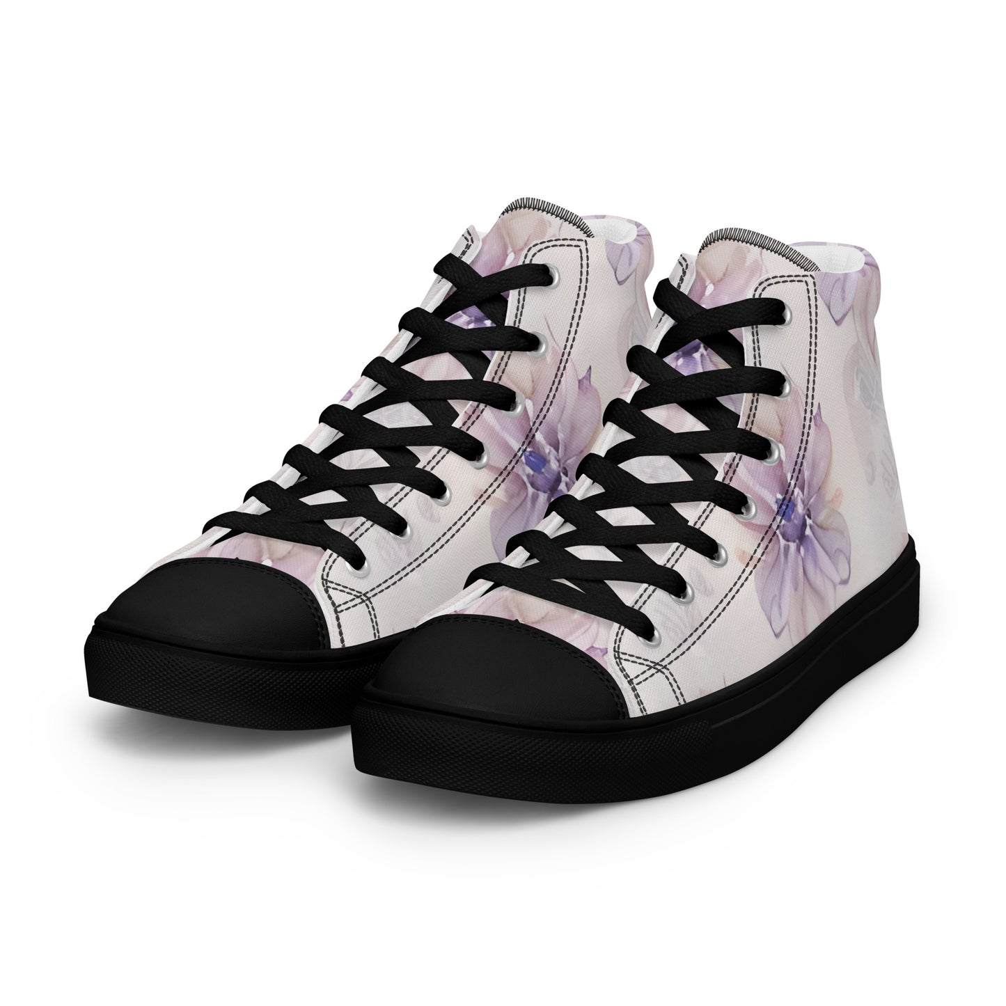 Women’s high top canvas shoes