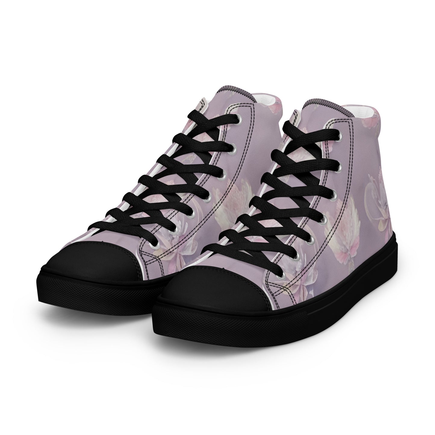 Women’s high top canvas shoes