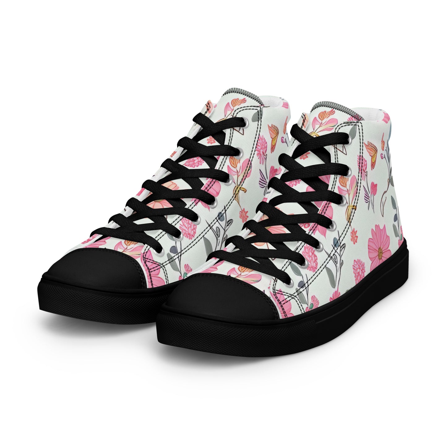 Women’s high top canvas shoes