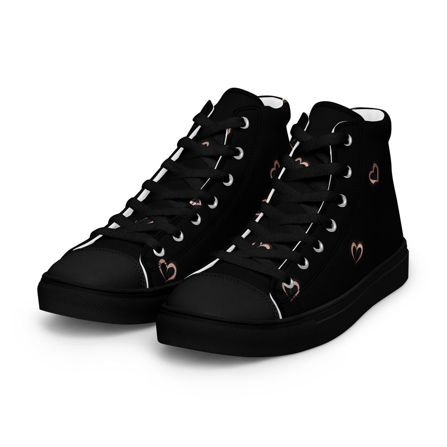 Women’s high top canvas shoes