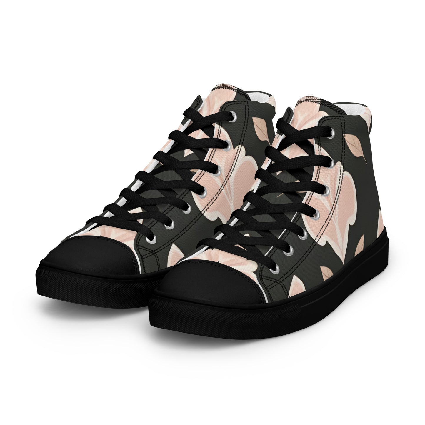 Women’s high top canvas shoes