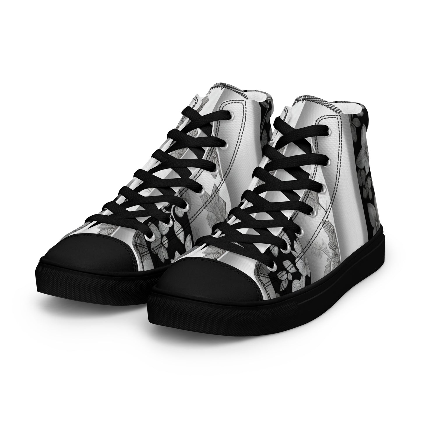 Women’s high top canvas shoes