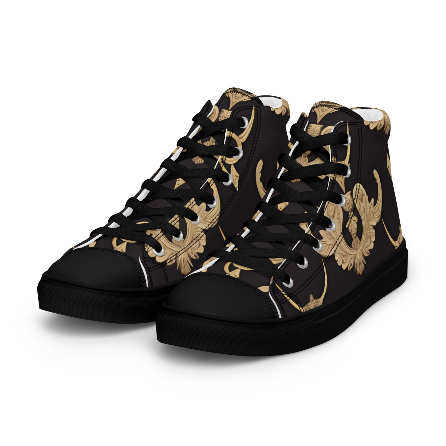 Women’s high top canvas shoes