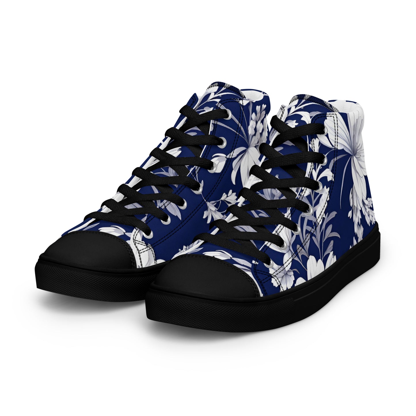 Women’s high top canvas shoes