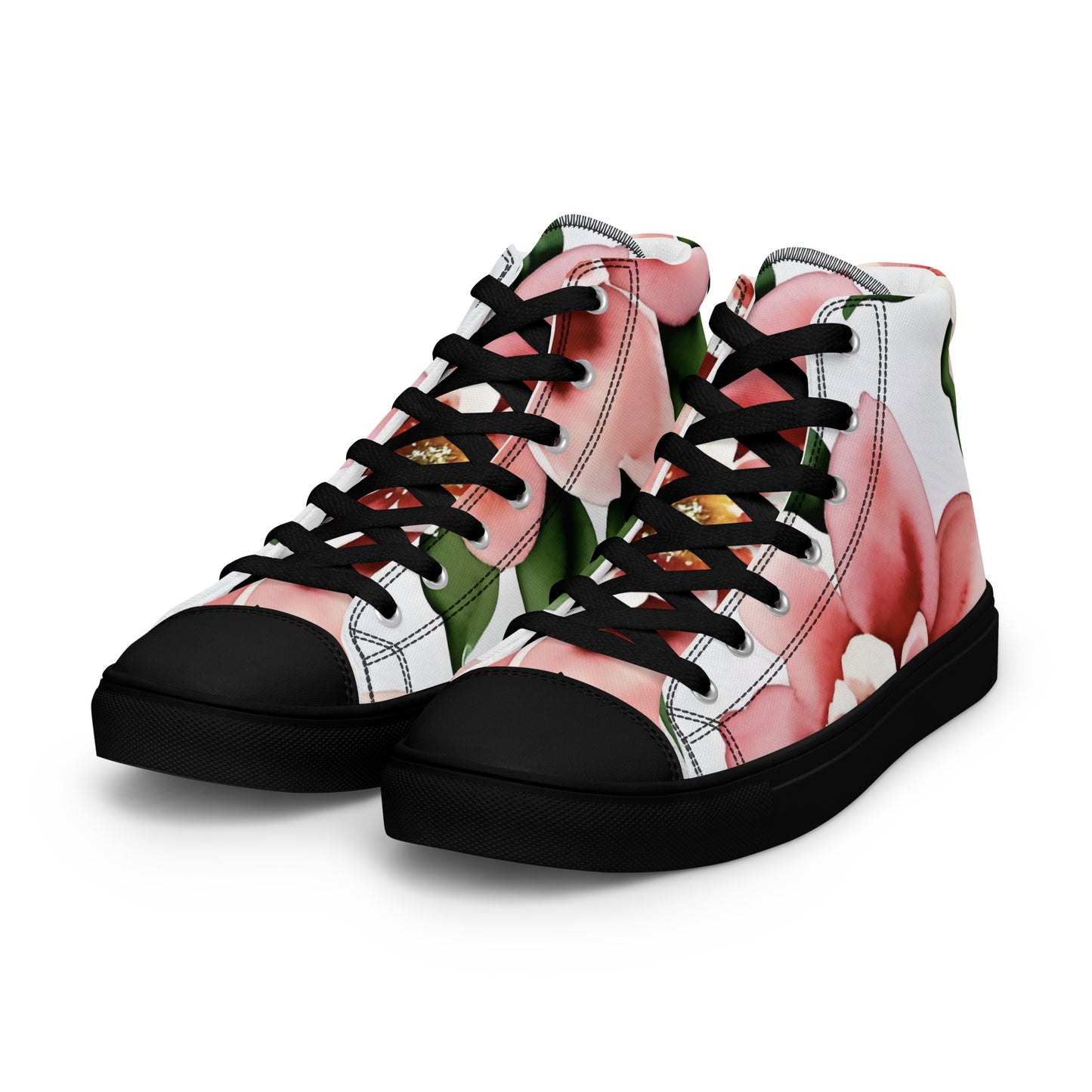 Women’s high top canvas shoes