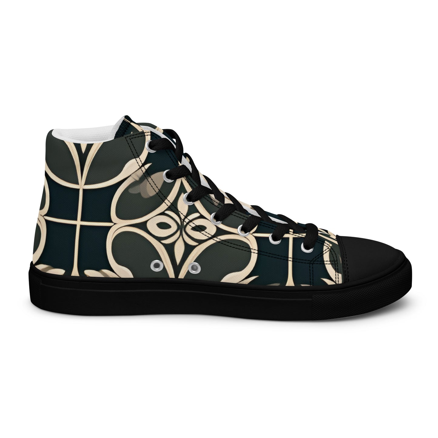 Women’s high top canvas shoes