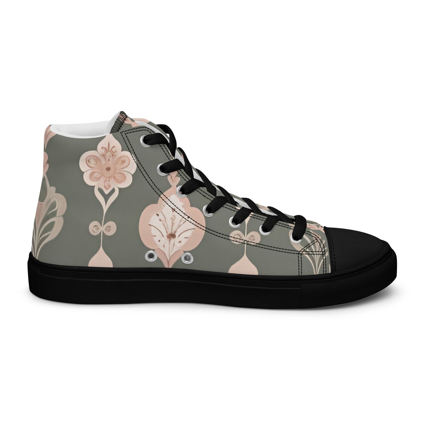 Women’s high top canvas shoes