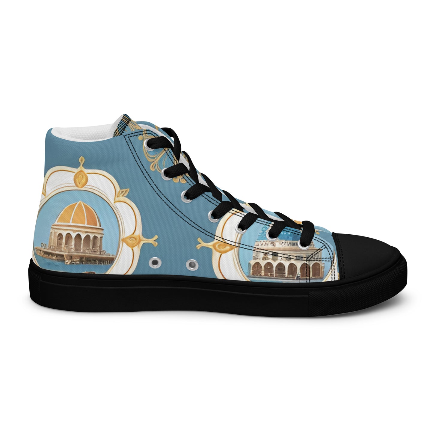 Women’s high top canvas shoes