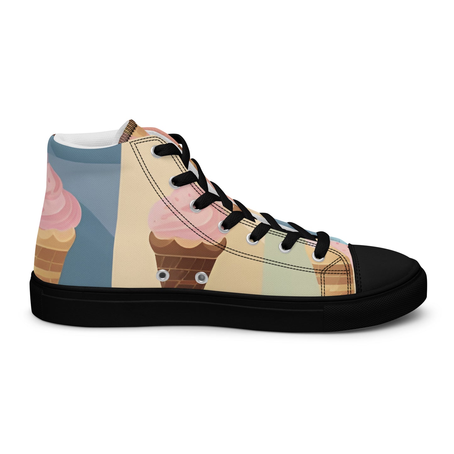 Women’s high top canvas shoes