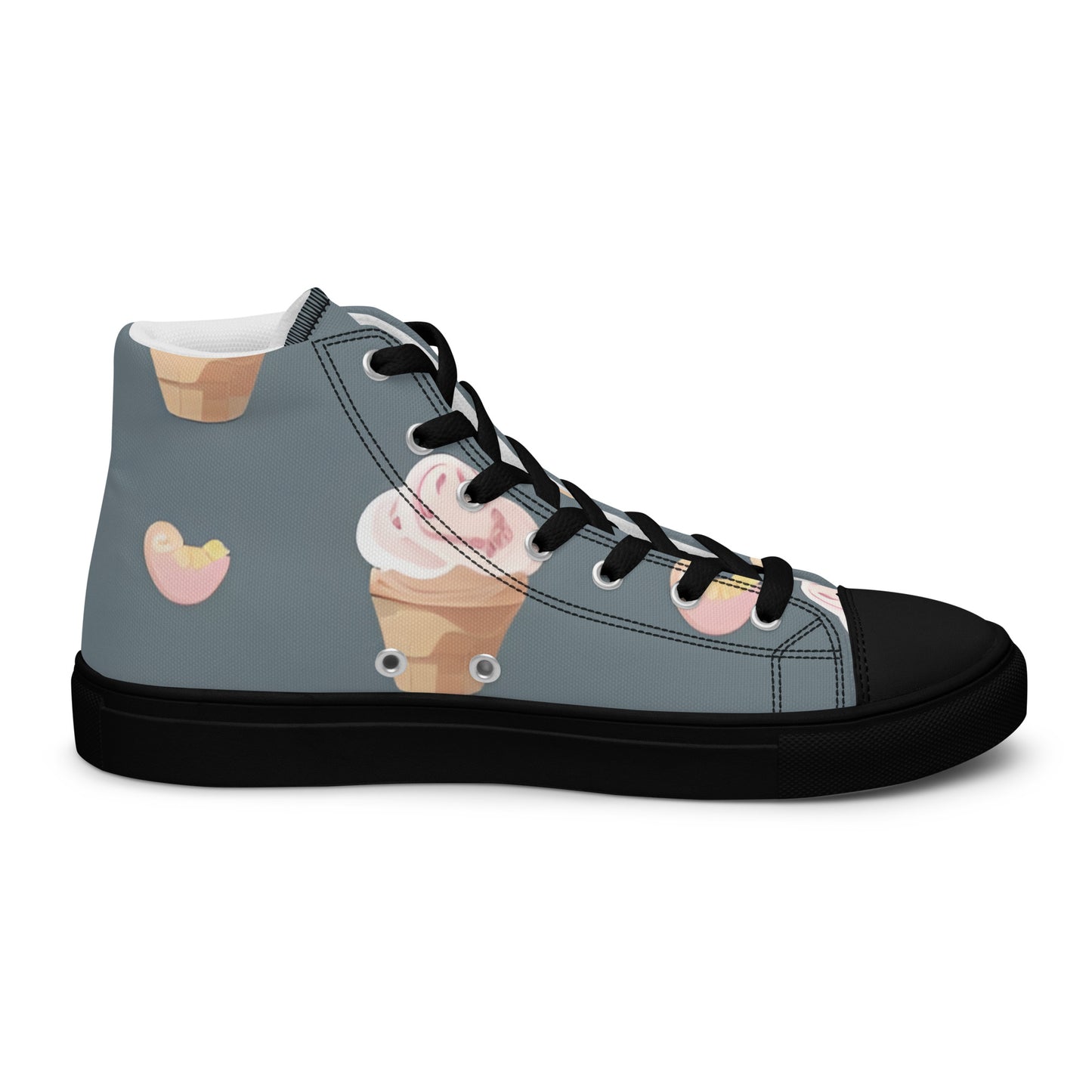 Women’s high top canvas shoes