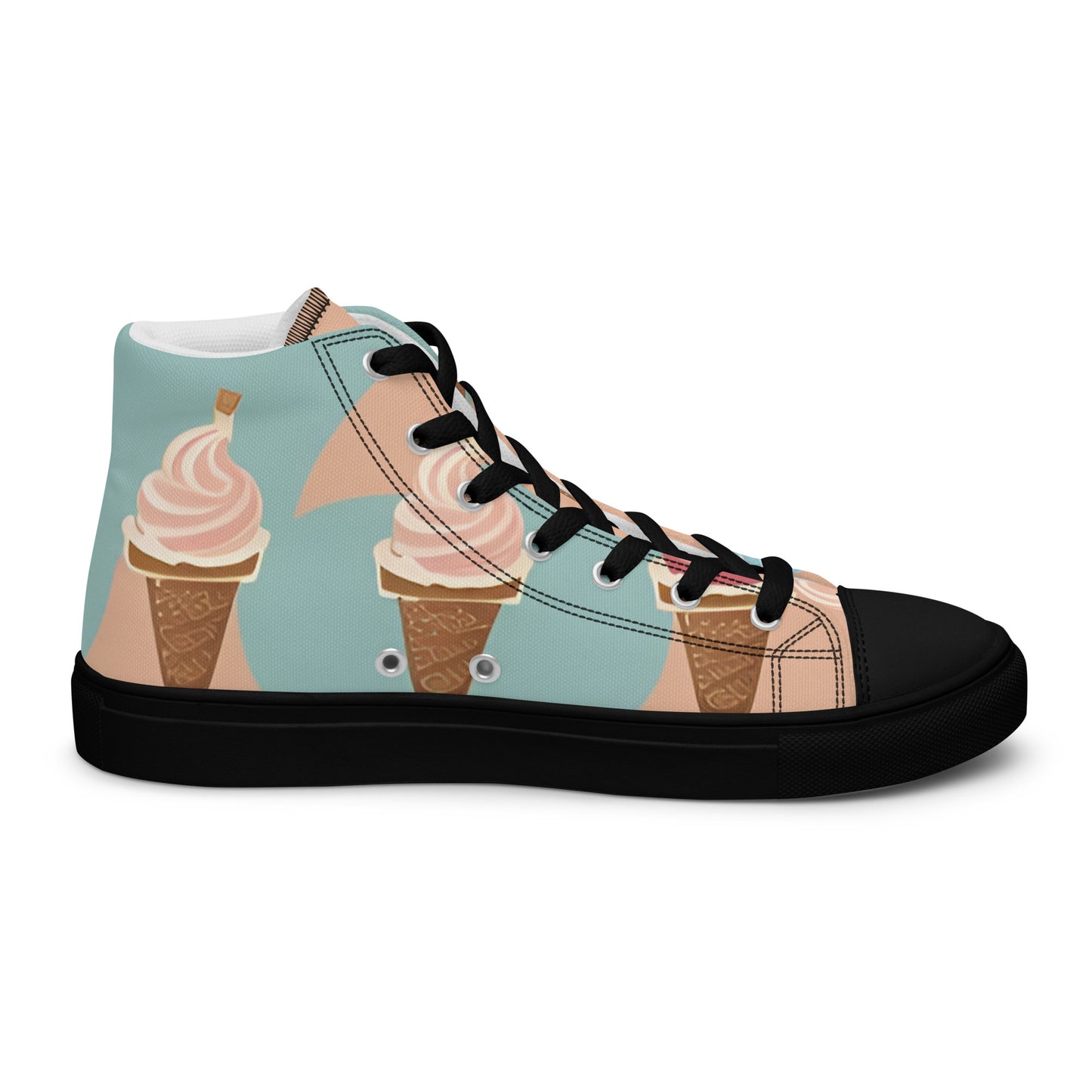 Women’s high top canvas shoes