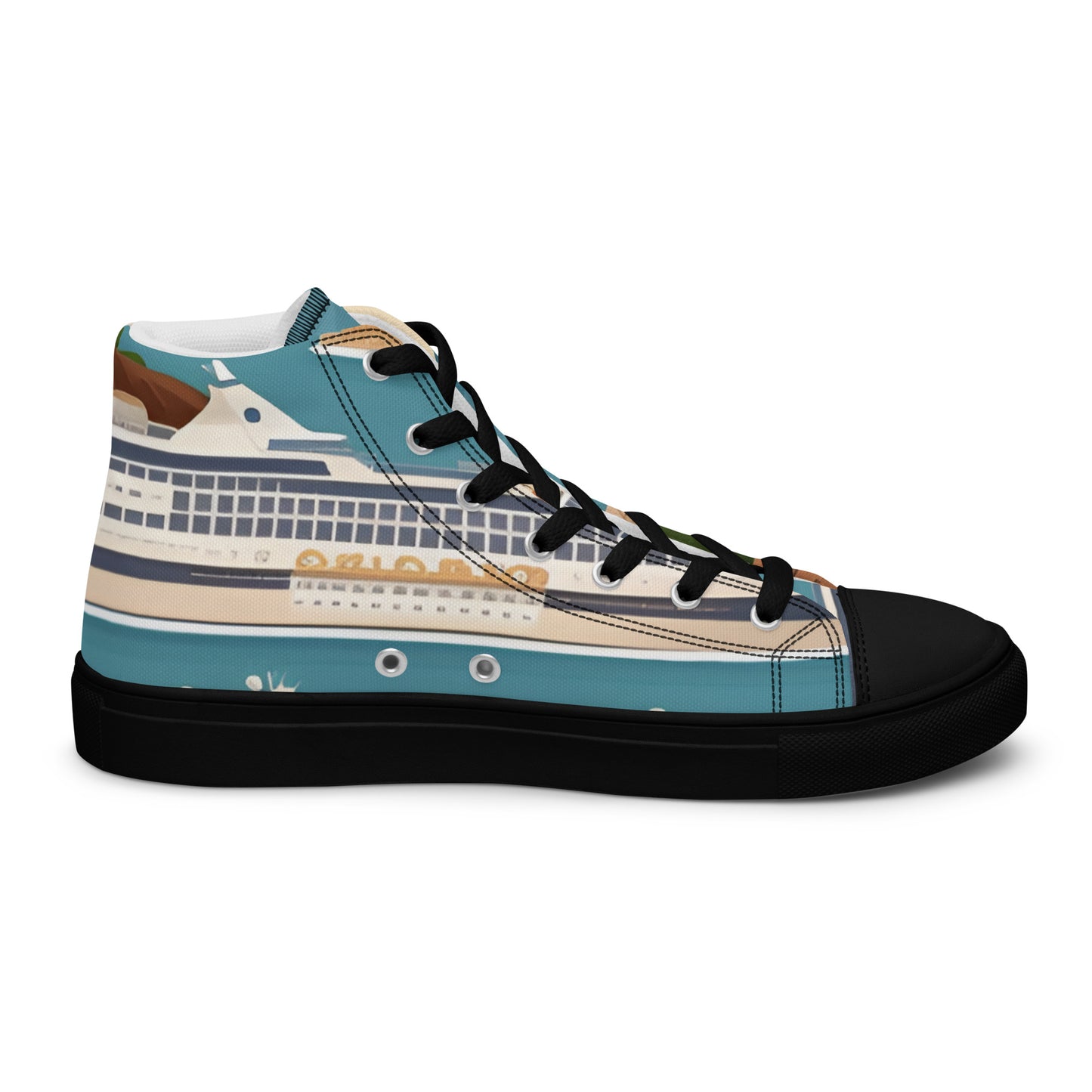 Women’s high top canvas shoes