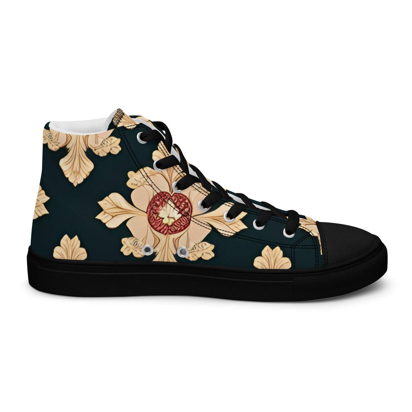 Women’s high top canvas shoes