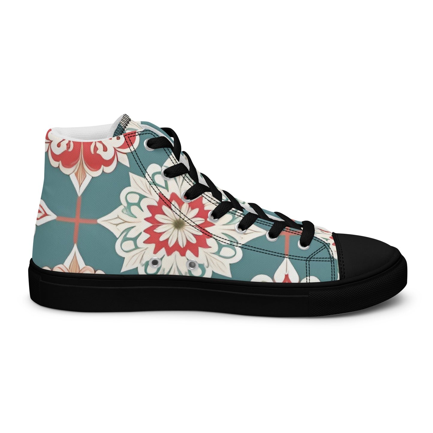 Women’s high top canvas shoes