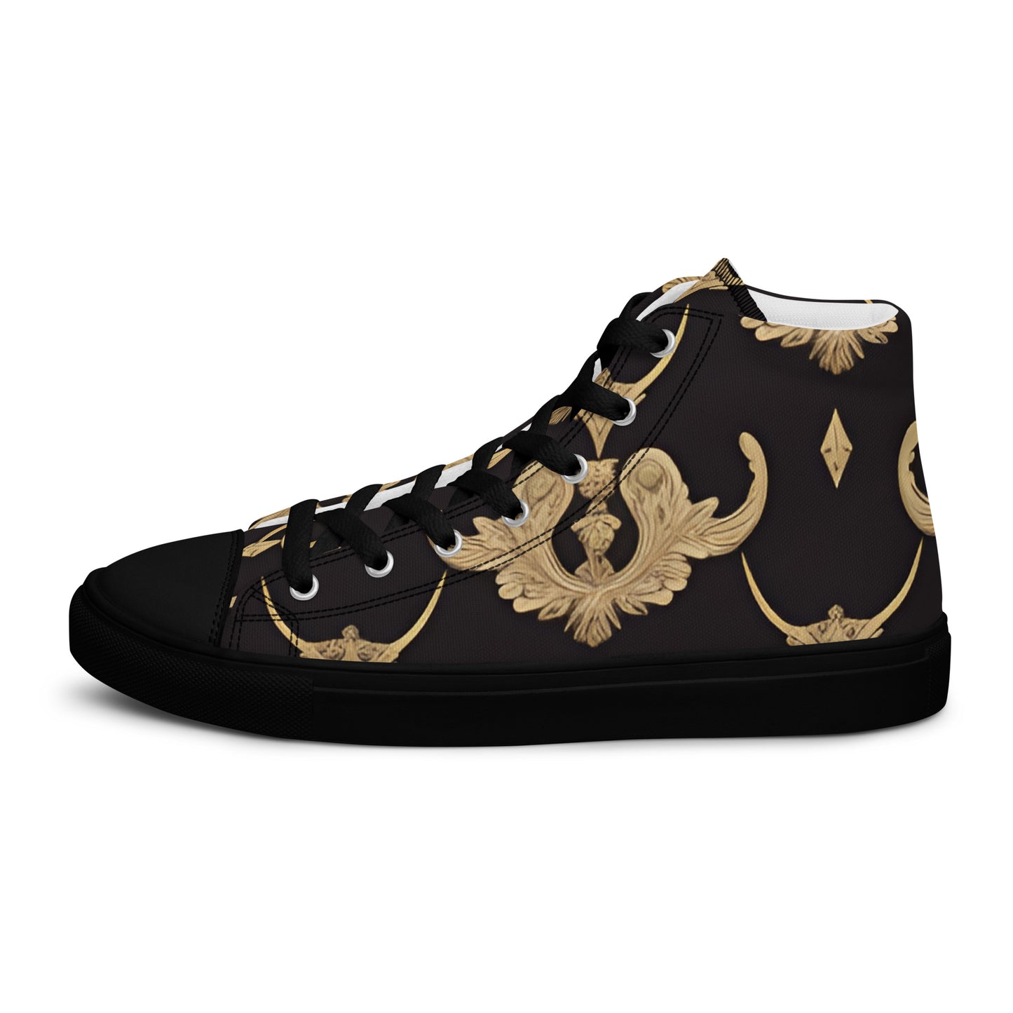 Women’s high top canvas shoes