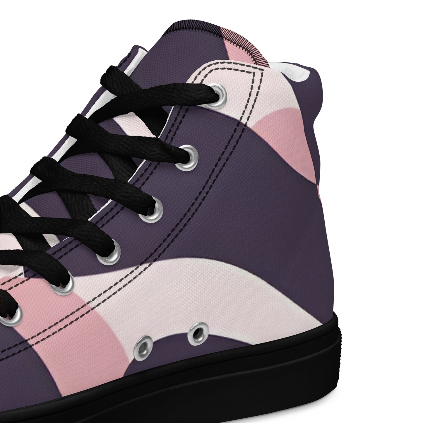 Women’s high top canvas shoes