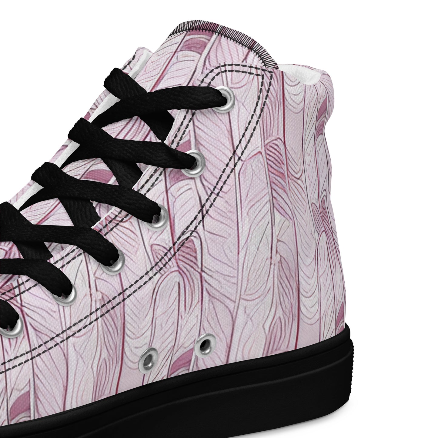 Women’s high top canvas shoes