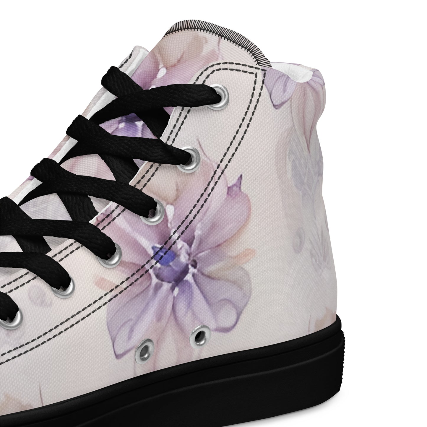 Women’s high top canvas shoes