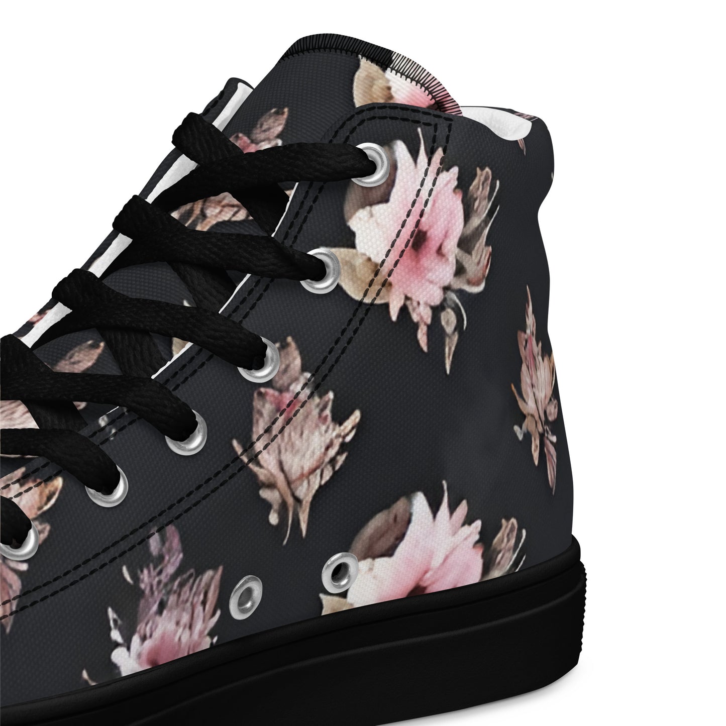 Women’s high top canvas shoes