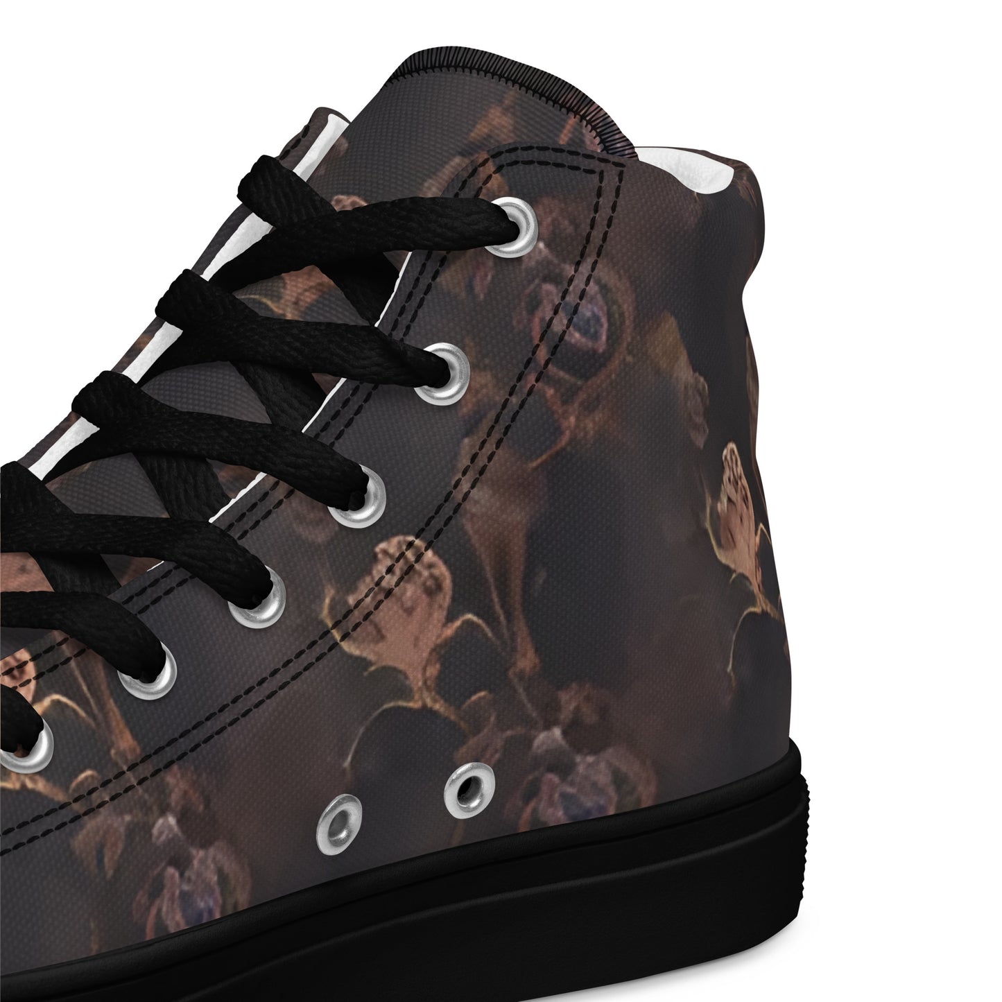 Women’s high top canvas shoes