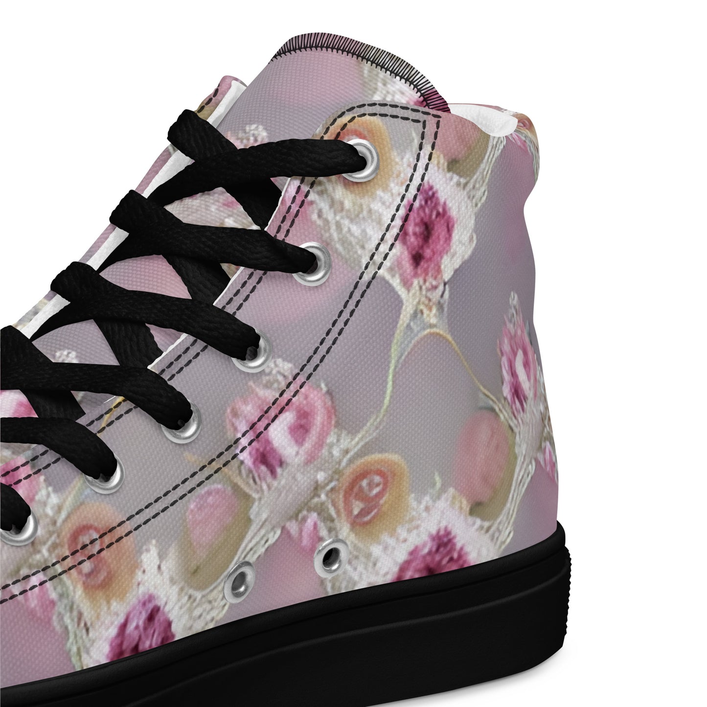 Women’s high top canvas shoes