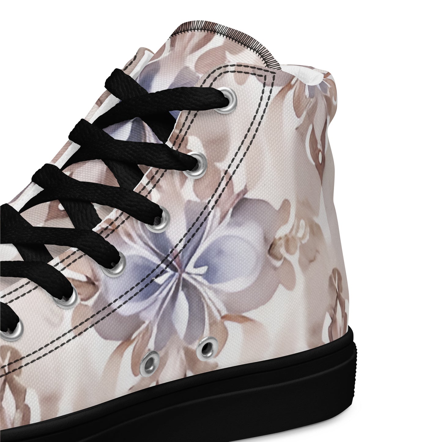 Women’s high top canvas shoes